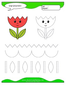 Çizgi Çalışma Sayfaları